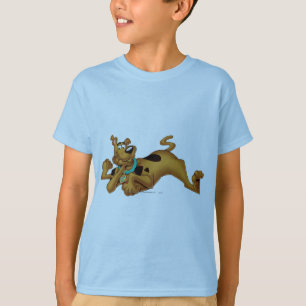 Camiseta Scooby-Doo que encontra-se para baixo