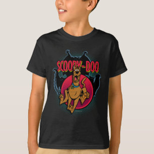 Camiseta Scooby-Doo que funciona dos fantasmas gráficos
