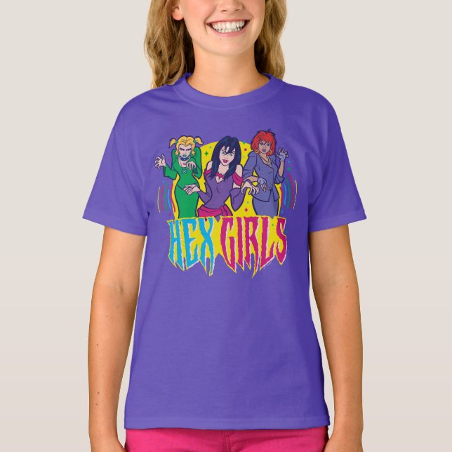 Camiseta Scooby-Doo | Raparigas Hex (Frente)