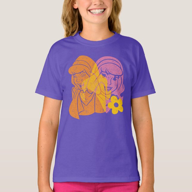 Camiseta Scooby-Doo | Retrato de Flor Daphne (Frente)