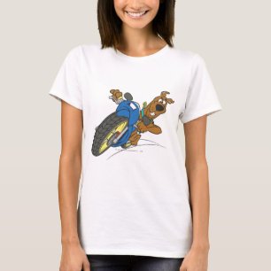 Camiseta Scooby-Doo Riding Motorcycle
