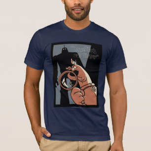 Camiseta Scooby-Doo "Romethin está lá fora"