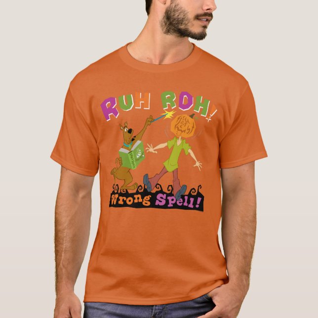 Camiseta Scooby-Doo | Ruh Roh! Ortografia Errada! (Frente)