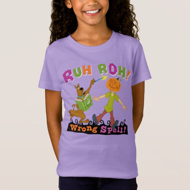 Camiseta Scooby-Doo | Ruh Roh! Ortografia Errada! (Frente)