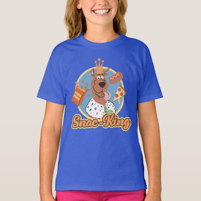 Camiseta Scooby-Doo Snac-King (Frente)