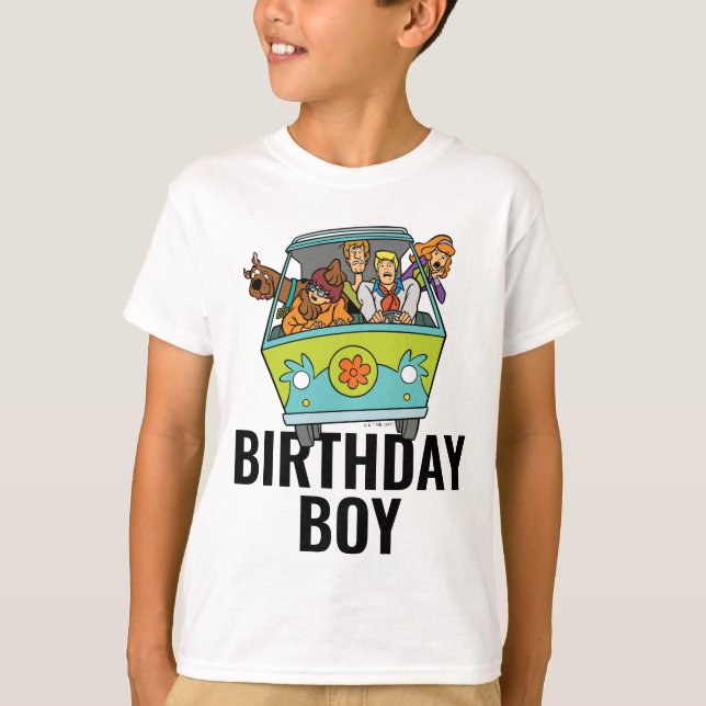 Camiseta Scooby Doo Spooktacular Halloween Birthday Boy T-S (Frente)