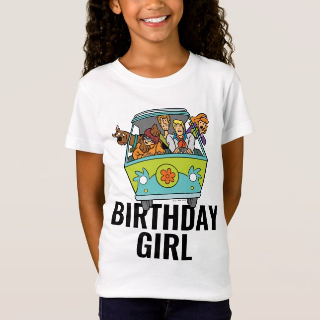 Camiseta Scooby Doo Spooktacular Halloween Birthday Girl (Frente)