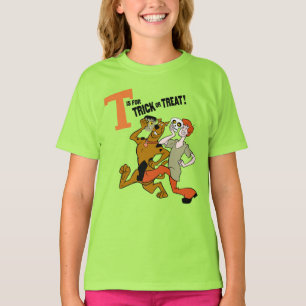 Camiseta Scooby-Doo   T é para Trick ou Tratat
