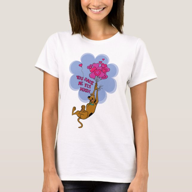 Camiseta Scooby-Doo - Você Me Faz Voar Alto (Frente)