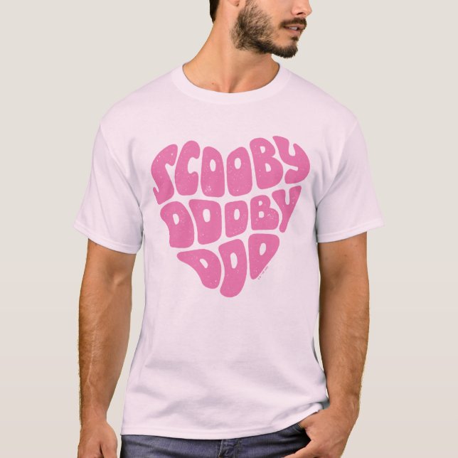 Camiseta Scooby Dooby Doo Heart (Frente)
