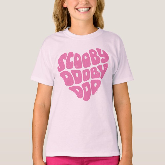 Camiseta Scooby Dooby Doo Heart (Frente)