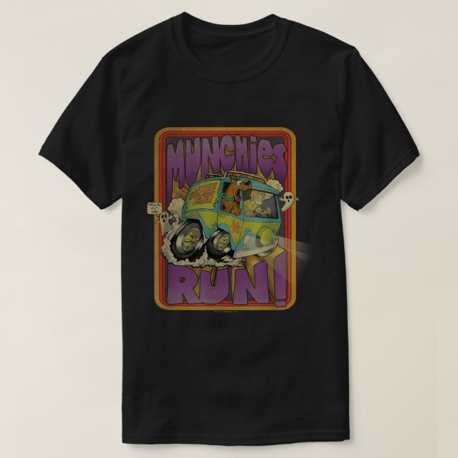 Camiseta ScoobyDoo Munchies Run (Frente do Design)