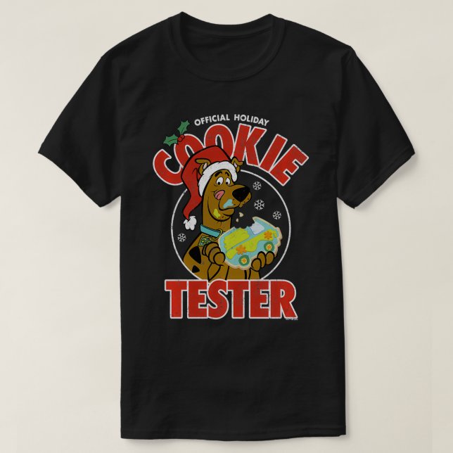 Camiseta ScoobyDoo Natal Cookie Tester (Frente do Design)