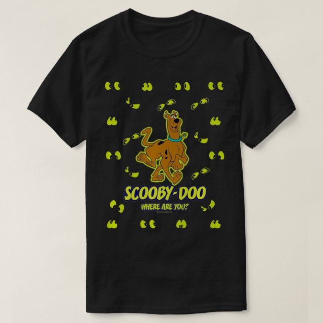 Camiseta ScoobyDoo Olhos Sobre Você Premium (Frente do Design)