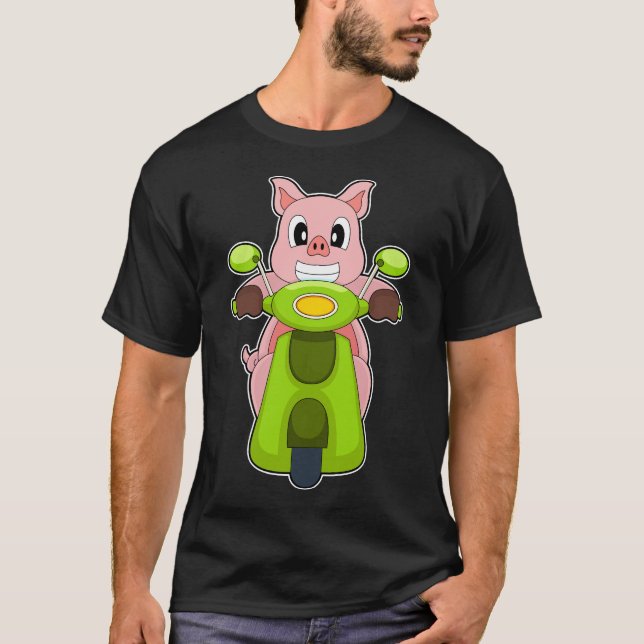 Camiseta Scooter de Porco (Frente)