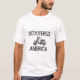 CAMISETA SCOOTERIZE, AMÉRICA