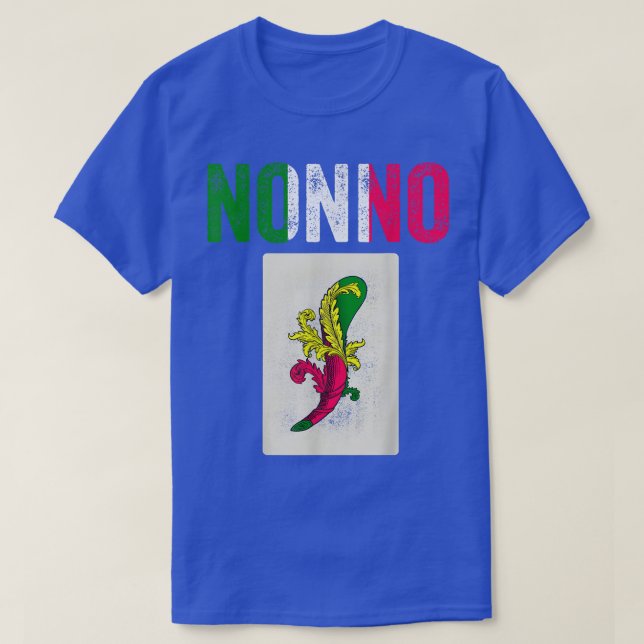Camiseta ScopaCards De Jogo Não-Scopa Italiano Do Vovô  (Frente do Design)