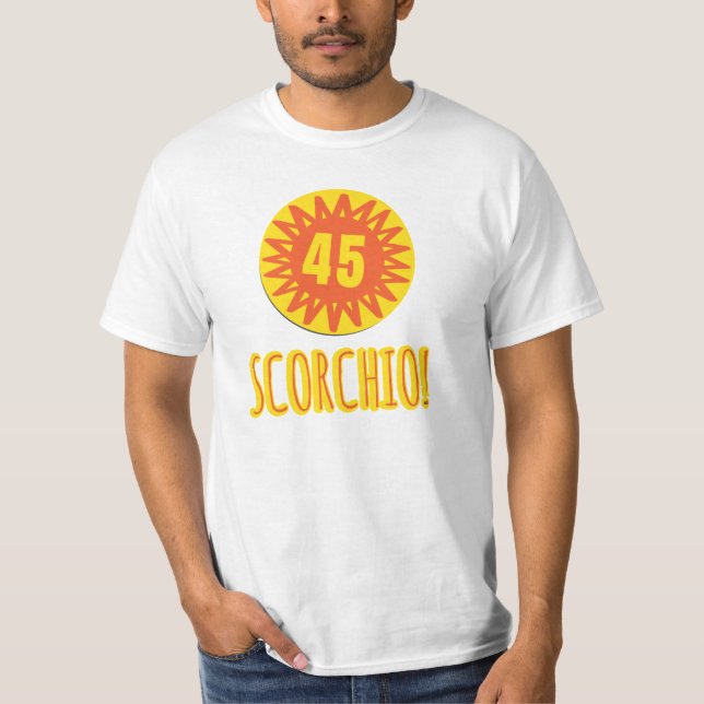 Camiseta Scorchio! T-shirt (Frente)