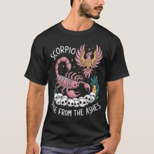 Camiseta Scorpio Ascensão: Fênix do Zodiac