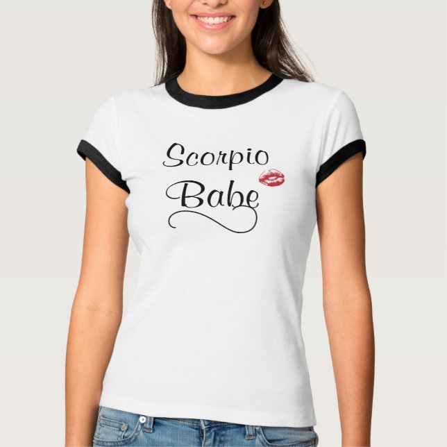 Camiseta Scorpio Babe T-Shirt (Frente)