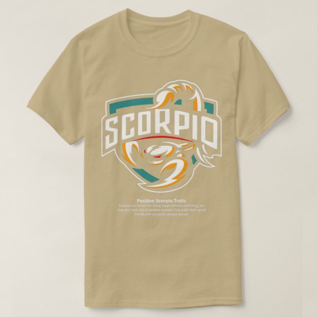 CAMISETA SCORPIO GIRL (Frente do Design)