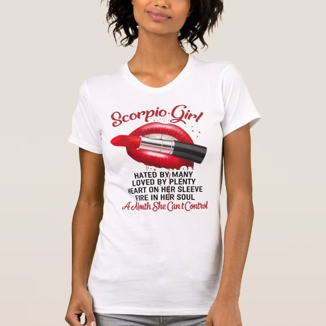 Camiseta Scorpio Girl (Frente)