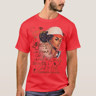 Camiseta Scorpio Queen Sweet Como Doce De Aniversário Para 