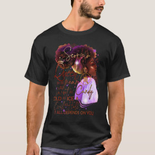 Camiseta Scorpio Queen Sweet Como Doces Aniversário Para Bl