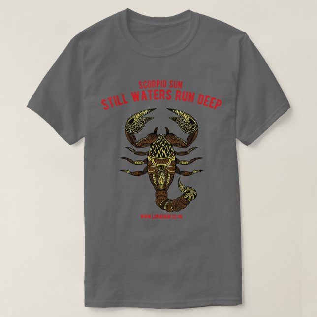 Camiseta Scorpio Sun (Frente do Design)