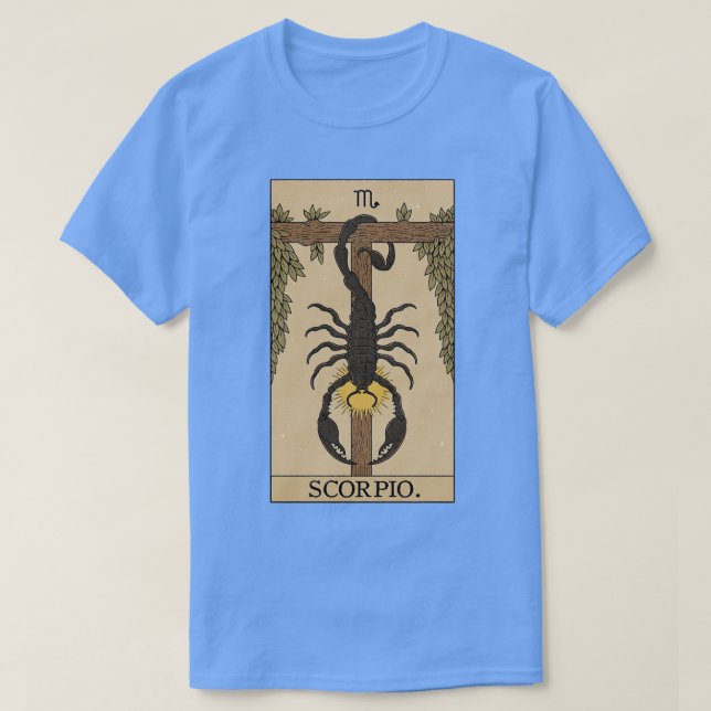 Camiseta Scorpio Tarot d (Frente do Design)