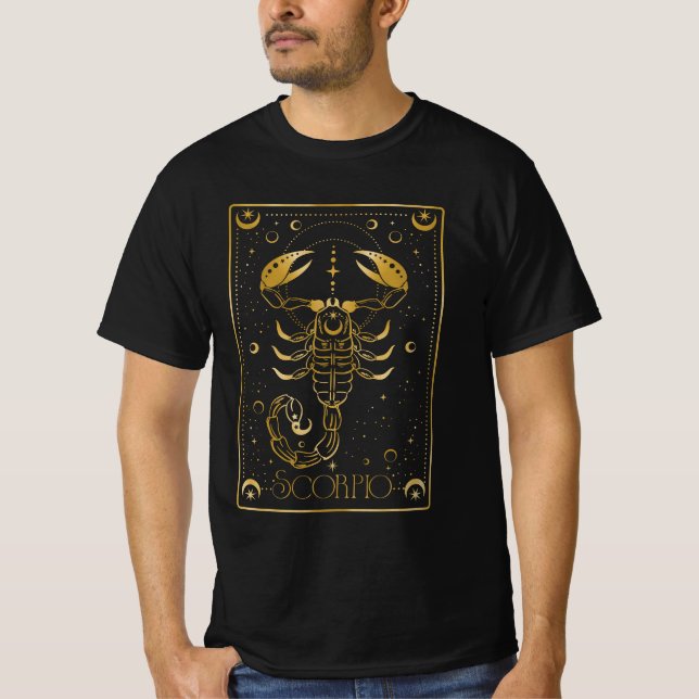 Camiseta Scorpio zodiac (Frente)