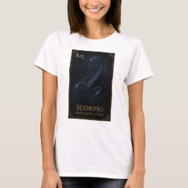 Camiseta Scorpio Zodiac Art – Dark Celestial Scorpion