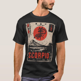 Camiseta Scorpio Zodiac | Escorpião Sol Vermelho