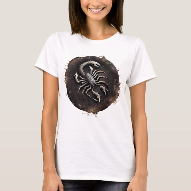 Camiseta Scorpio Zodiac Scorpion (Frente)