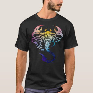 Camiseta Scorpio Zodiac - Símbolo Horoscópio Scorpio Cor