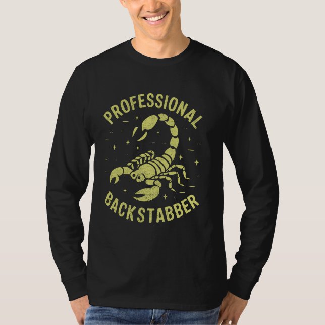 Camiseta Scorpion de Backstabion Profissional (Frente)