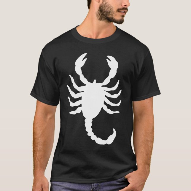 Camiseta Scorpion  Scorpion   For Scorpios (Frente)
