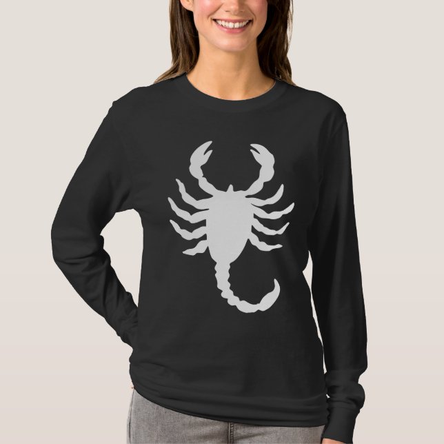 Camiseta Scorpion  Scorpion   For Scorpios (Frente)