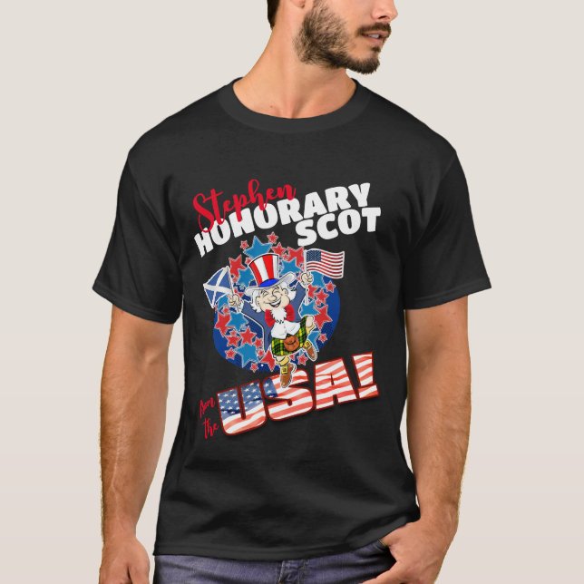 Camiseta Scot Honorário dos EUA (Frente)