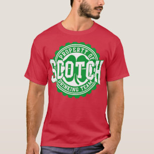 Camiseta Scotch Irish Bebendo Team Scottish St Patricks Da