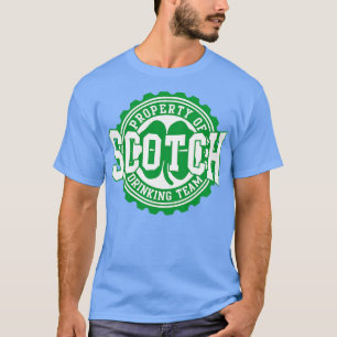 Camiseta Scotch Irish Bebendo Team Scottish St Patricks Da