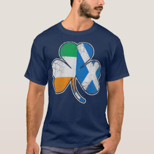 Camiseta Scotch Irish Shamrock Dia de São Patrício escocês