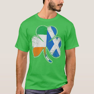 Camiseta Scotch Irish Shamrock Scottish Dia de São Patrício