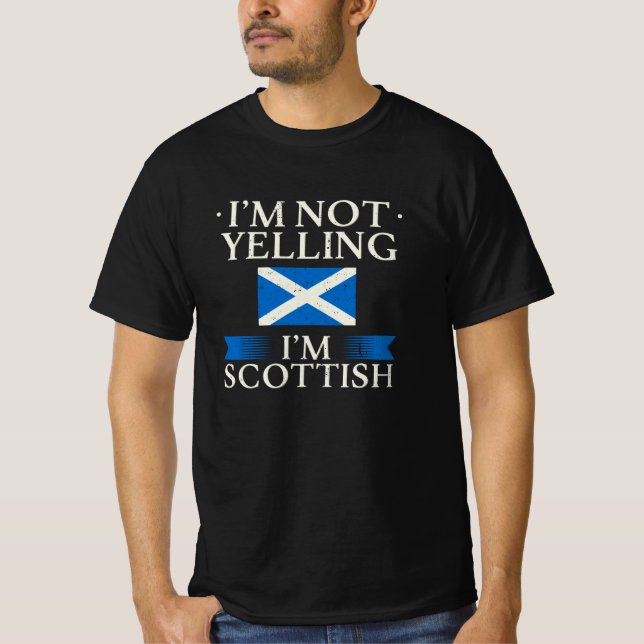 Camiseta Scotland Flag (Frente)