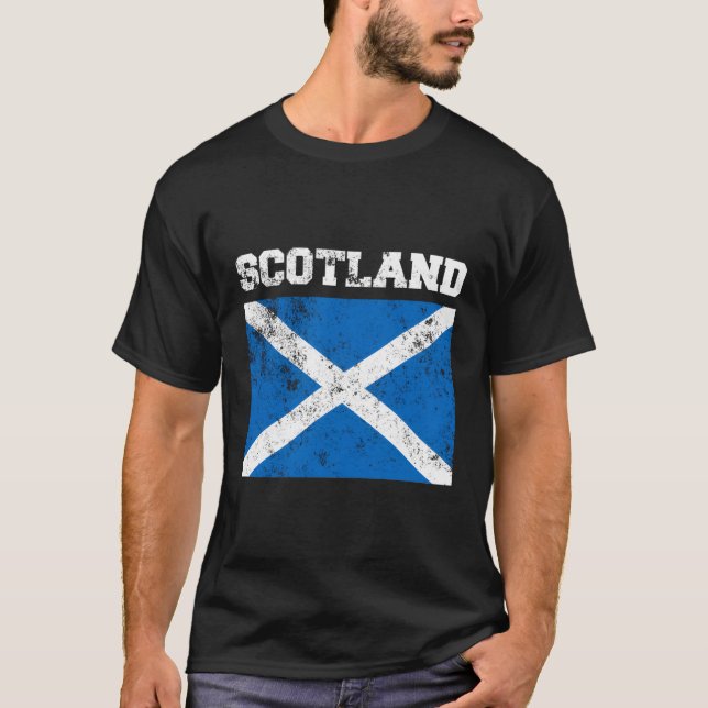Camiseta Scotland Flag (Frente)
