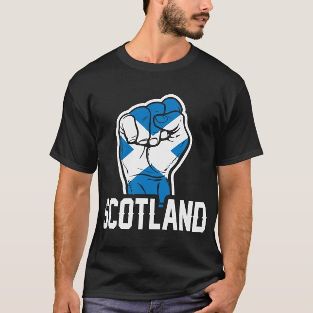 Camiseta Scotland Flag Tshirt (Frente)