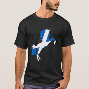 Camiseta Scotland Flag Unicorn Scot Tartan Xadrez Day Scott