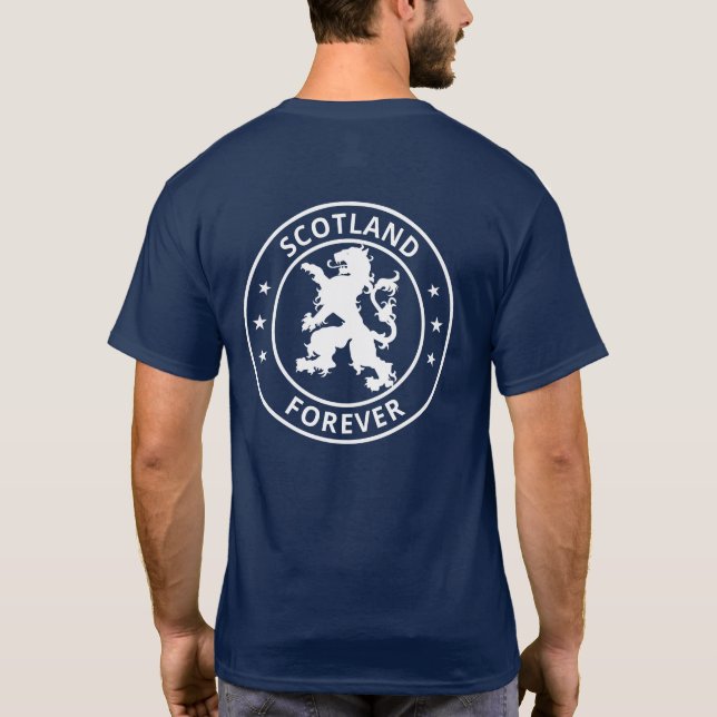 Camiseta Scotland Forever (Editar) (Verso)