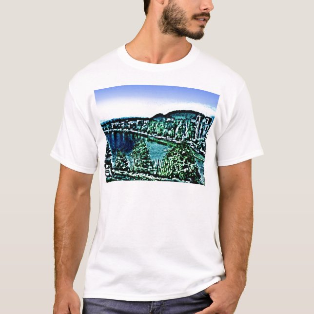 Camiseta Scotland Inverness Building jGibney O Museu Zaz (Frente)