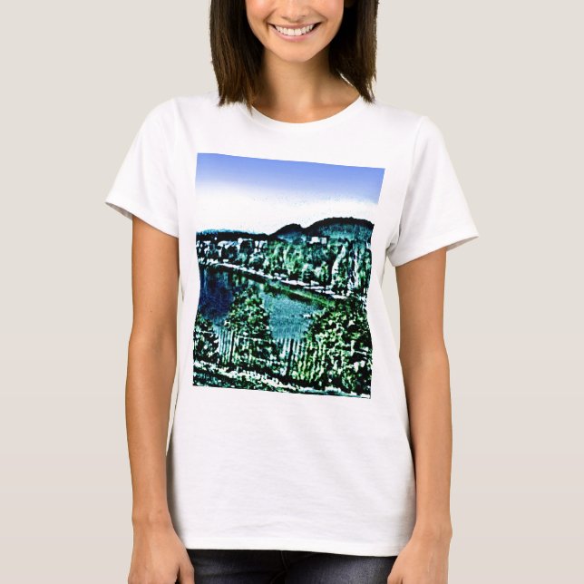 Camiseta Scotland Inverness Building jGibney O Museu Zaz (Frente)